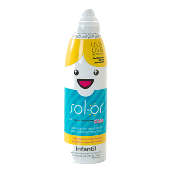 Protector Solar para Niños Resistente Al Agua SPF 50+ (Productos para el cuidado de la piel) Protector Solar para Niños Resistente Al Agua SPF 50+